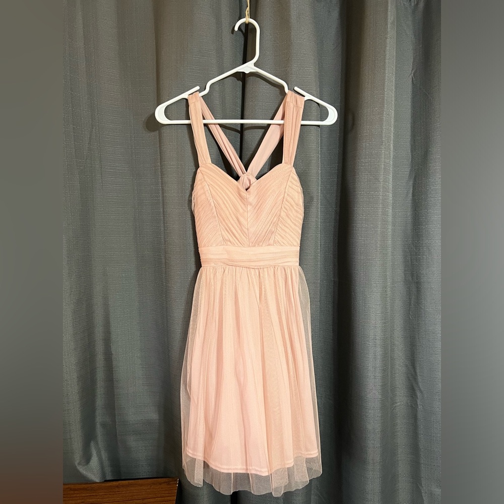 S (US 3/4) | Homecoming/Event Dress, Hailey Logan by Adriana Papell, Pink